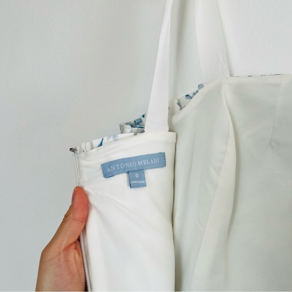 Antonio Melani Pippa Dress Born on Fifth Fit and Flare Peplum Dress Size 0 - Picture 5 of 6